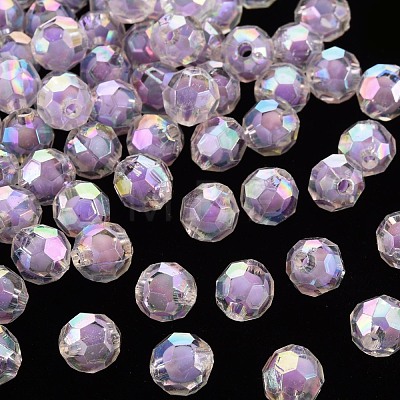 Transparent Acrylic Beads TACR-S152-04B-SS2114-1