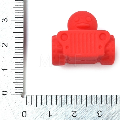 Tank Duck Food Grade Silicone Focal Beads SIL-Q030-04E-1