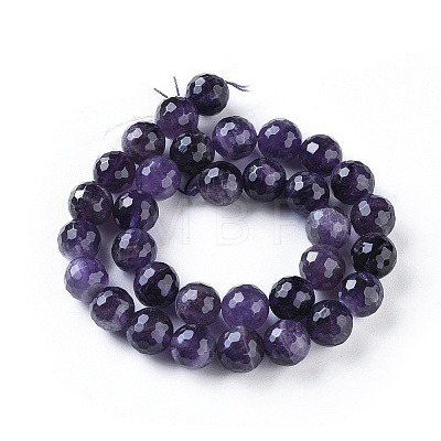 Natural Amethyst Beads Strands G-F653-22-01-1