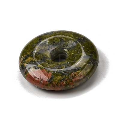 Natural Unakite Pendants G-F820-13A-08-1