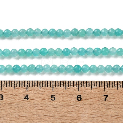 Natural Amazonite Beads Strands G-Z150-B01-3mm-1