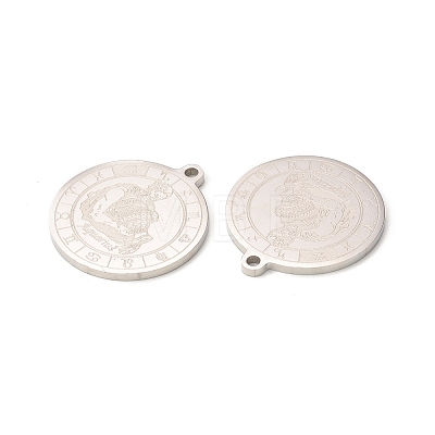 Non-Tarnish 304 Stainless Steel Pendants LS-STAS-A074-03C-P-1