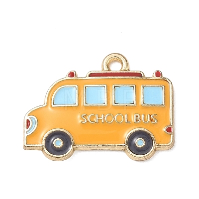 Alloy with Enamel Pendants AL-CBAE84A-02B-01-1