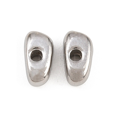 Irregular 304 Stainless Steel Beads STAS-D394-03E-P-1