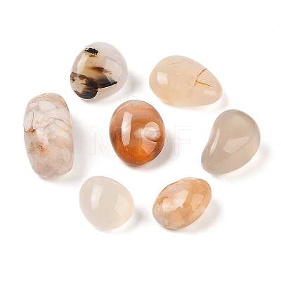 Natural Cherry Blossom Agate Beads G-Z062-05-1