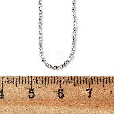 Non-Tarnish 304 Stainless Steel Necklace MAK-F033-01P-1