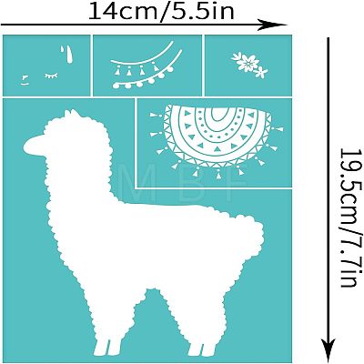 Self-Adhesive Silk Screen Printing Stencil DIY-WH0337-022-1