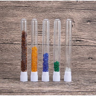 Clear Tube Plastic Bead Containers CON-PH0011-07-1