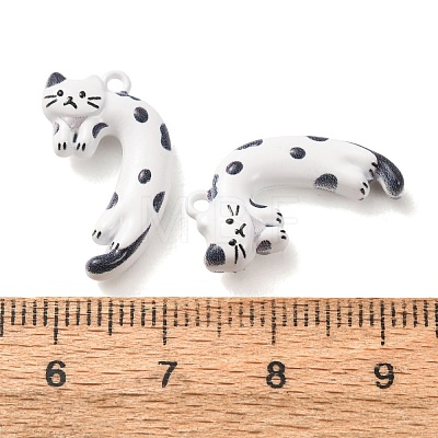 Baking Paint Zinc Alloy Pendants AL-CBAEA91-03B-1