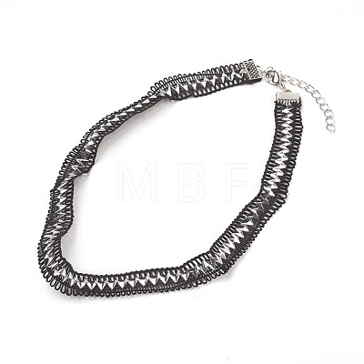 Choker Necklaces NJEW-JN02225-1