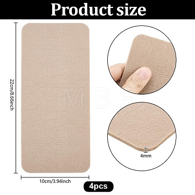 Felt Bag Bottoms Mat DIY-WH0750-341C-1