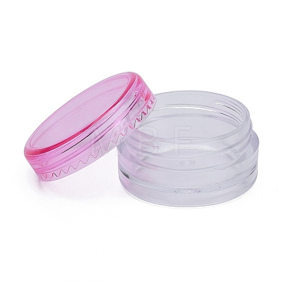 3G Plastic Empty Portable Facial Cream Jar X-MRMJ-WH0020-01B-1
