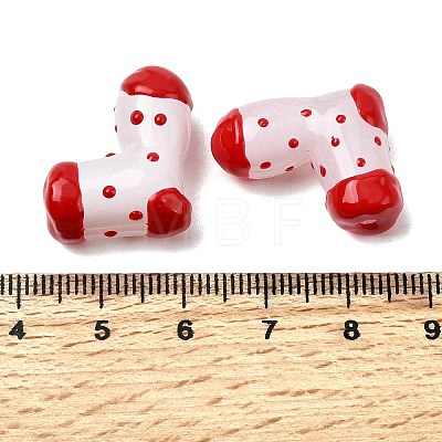 Handmade Glass Enamel Beads GLAA-K070-04C-1