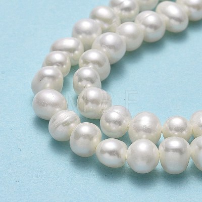 Natural Cultured Freshwater Pearl Beads Strands PEAR-F018-14-01-1