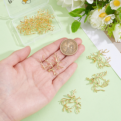 10Pcs Brass Pendants KK-BBC0025-97-1
