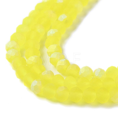 Transparent Glass Beads Strands EGLA-A044-T8mm-MB29-1