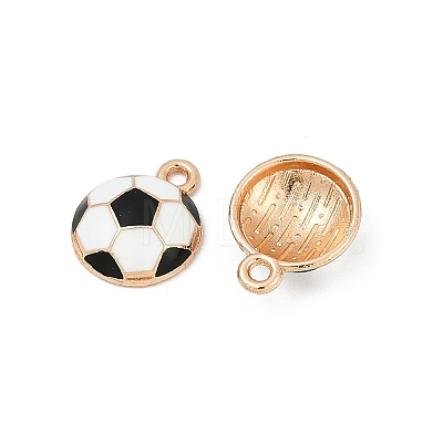 Alloy Enamel Pendants ENAM-V001-01B-KCG-1