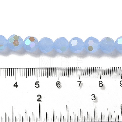 Imitation Jade Glass Beads Strands EGLA-A035-J8mm-L03-1