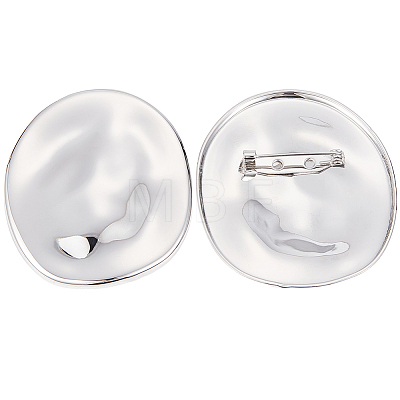 2Pcs Alloy Brooches JEWB-CP0001-58P-1