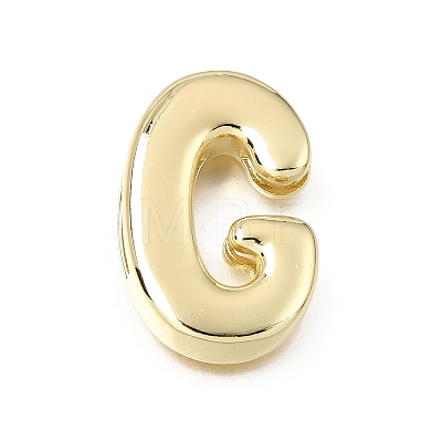 Brass Slide Charms KK-Z163-01G-G-1