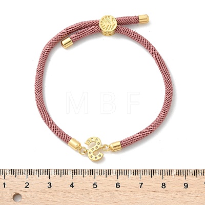 Adjustable Nylon Cord Bracelets BJEW-C096-01G-19-1