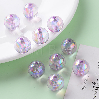 Transparent Acrylic Beads MACR-S370-B16mm-746-1