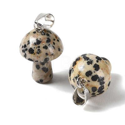 Natural Dalmatian Jasper Pendants GG-CBAA0EE-05P-11-1