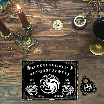 Pendulum Dowsing Divination Board Set DJEW-WH0324-018-1