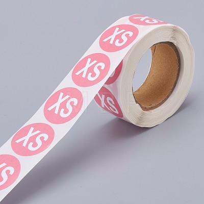 Paper Self-Adhesive Clothing Size Labels DIY-A006-B05-1