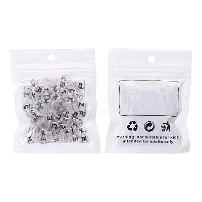 Transparent Clear Acrylic Beads TACR-YW0001-09A-1