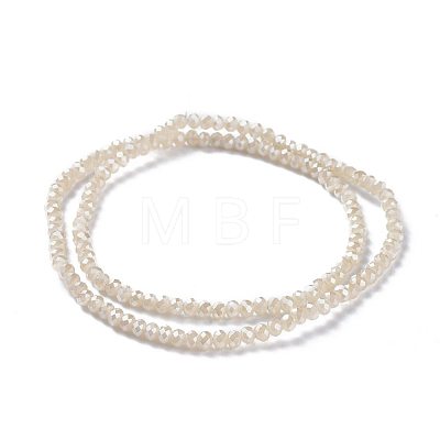 Electroplate Glass Beads Strands EGLA-P018-4mm-FR-A06-1