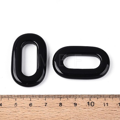Natural Black Obsidian Pendants G-Q601-12H-1