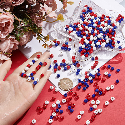 600Pcs 3 Colors Natural Wood Beads WOOD-SC0002-44B-1
