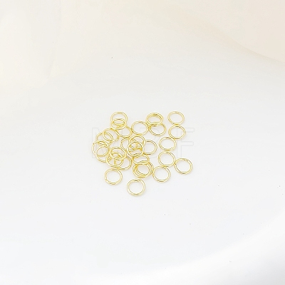 50Pcs Brass Open Jump Rings PW-WG80FA8-05-1