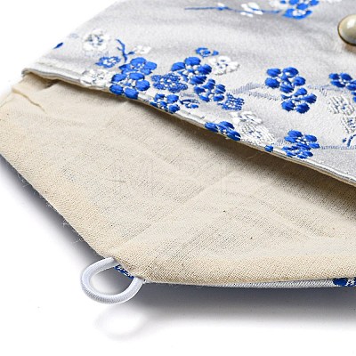 Chinese Style Floral Cloth Jewelry Storage Pouches AJEW-D065-01C-06-1