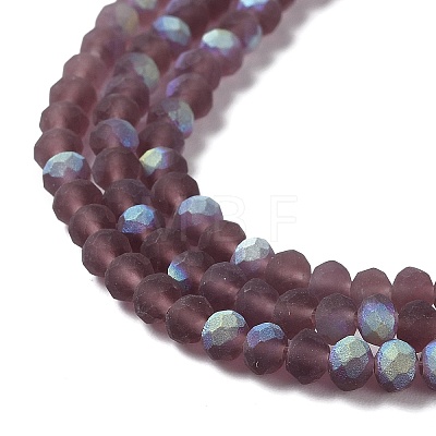 Transparent Glass Beads Strands EGLA-A044-T3mm-MB13-1