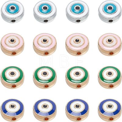  Alloy Enamel Beads ENAM-NB0001-37LG-1