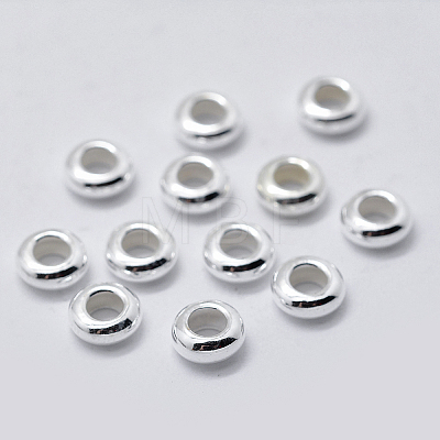 Sterling Silver Spacer Beads X-STER-K171-40S-02-1