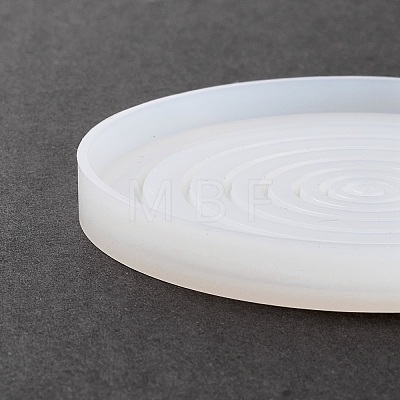 DIY Flat Round with Water Ripple Display Silicone Molds SIMO-B001-04-1