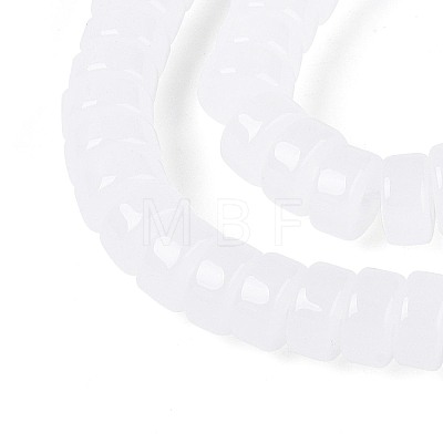 Imitation Jade Glass Beads Strands GLAA-N026-4x8mm-J01-1