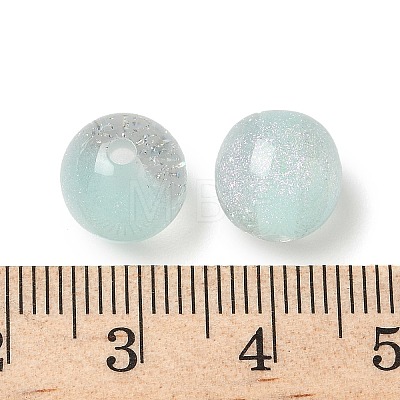 Two Tone Resin Beads LS-RESI-Q025-02B-F-1
