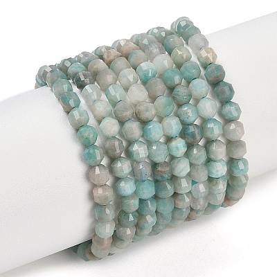 Natural Amazonite Beads Strands G-O201B-102A-1