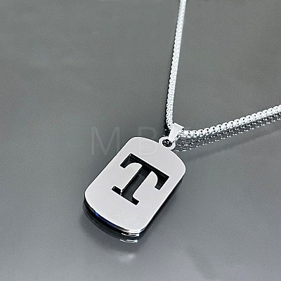 Titanium Steel Box Chain Necklaces YT2090-20-1