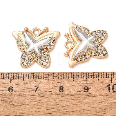 Alloy Rhinestone Pendants RB-CBAA987-06A-1