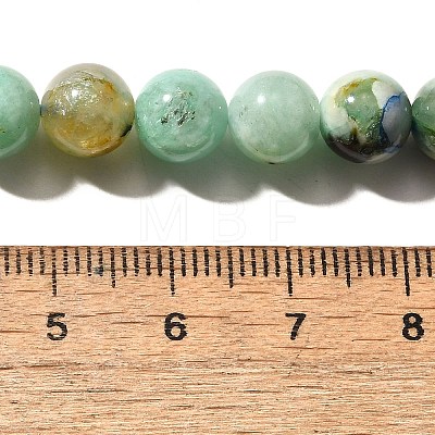 Natural Chrysocolla Beads Strands G-F784-A01-02-1