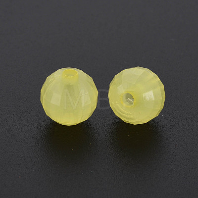 Transparent Acrylic Beads TACR-S153-42E-05-1