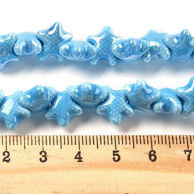 Handmade Porcelain Beads PORC-Q002-03J-1