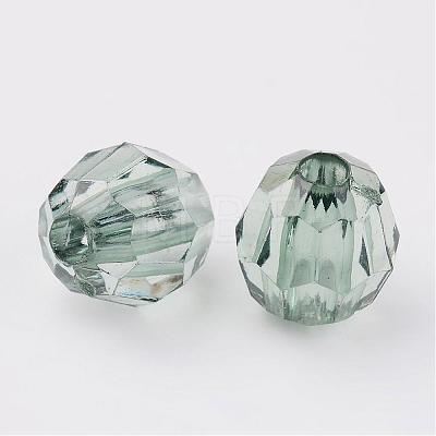 Transparent Acrylic Beads DB8mmC-34-1