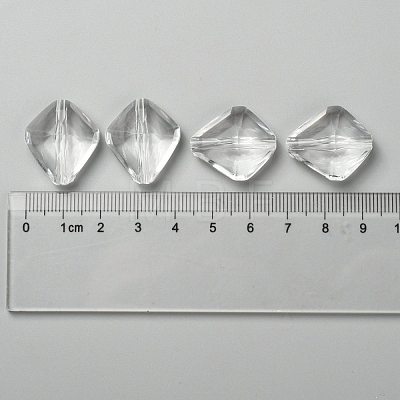 Transparent Acrylic Beads PL6362Y-1