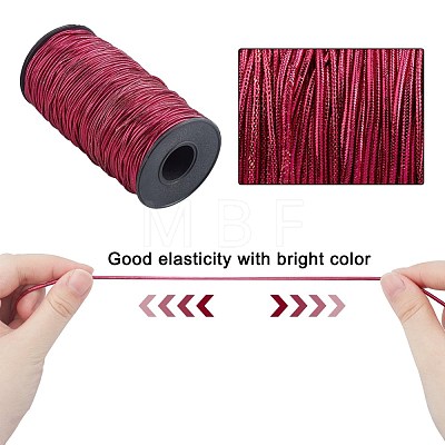 Golden Silk Elastic Thread EW-WH0003-10B-01-1